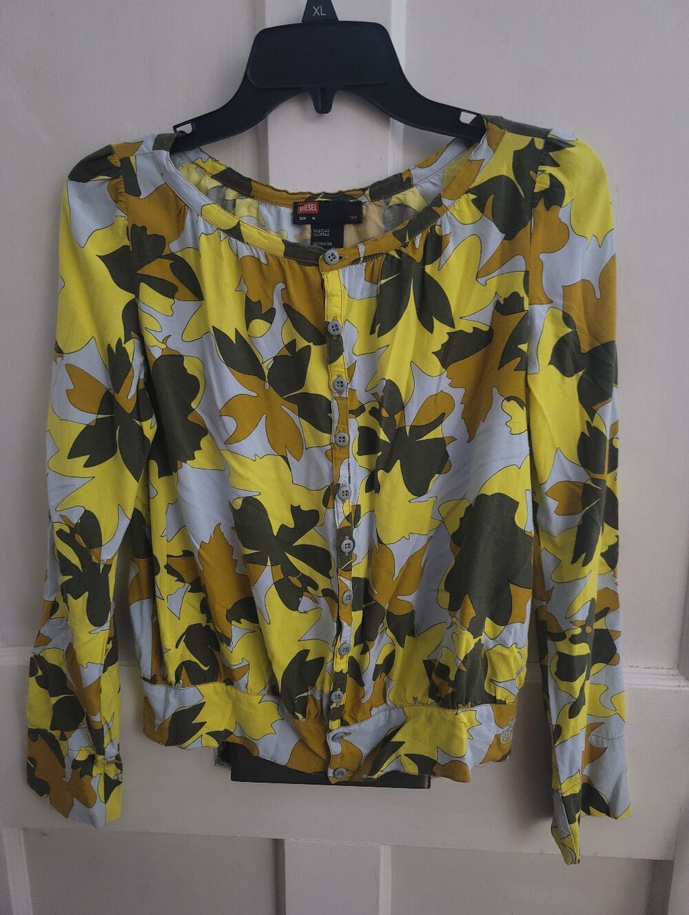 2007 DIESEL Blouse - Made in Italy Y2K Size M